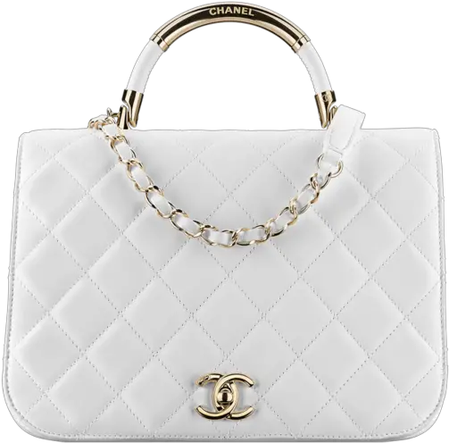 Chanel Purse Handbags Transparent White Purse Png Chanel Png