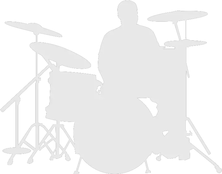 Drum Png With Transparent Background Rock Band Silhouette Svg Drum Set Transparent Background