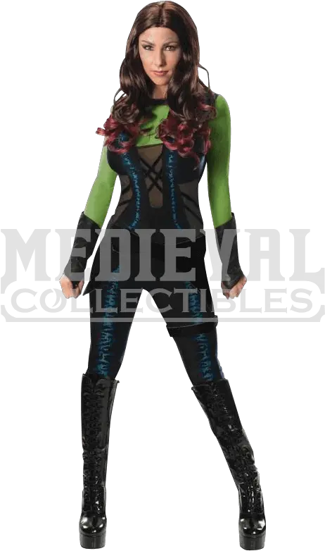 Download Adult Gamora Costume Gamora Costume Target Png Gamora Png