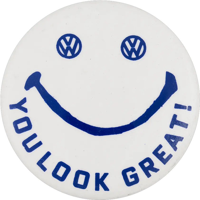 Volkswagen Smiley Busy Beaver Button Museum Happy Png Volkswagen Icon