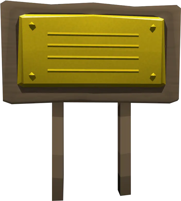 Ironman Plaque The Runescape Wiki Sign Png Plaque Png