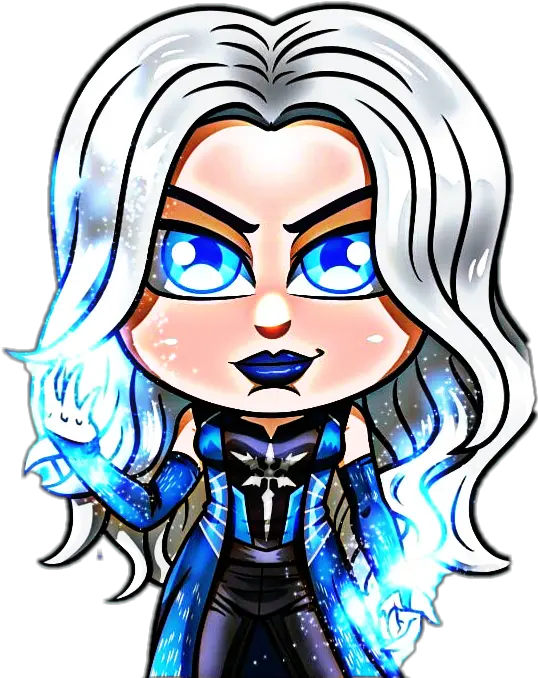 Killer Frost Sticker Art By Stevensondrawings Killerf Fictional Character Png Killer Frost Png