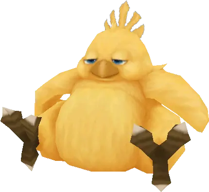 Chubby Chocobo Transparent Png Image Final Fantasy Fat Chocobo Chocobo Png