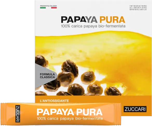 Pure Papaya 30 Zuccari Papaya Pure 3g Png Papaya Png