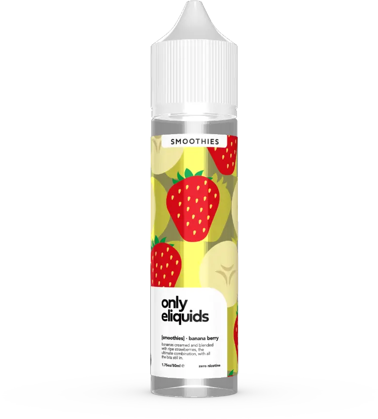 Only Eliquids Smoothie Banana Berry 0mg 50ml Doughnut Png Smoothies Png