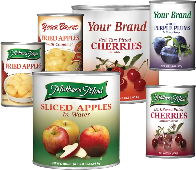 Canned Apples U0026 Fruit Burnette Foods Inc Superfood Png Apple Slice Png