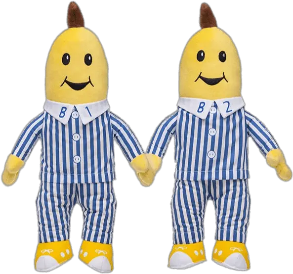 Pyjamas B1 And B2 Dolls Transparent Png B2 Bananas In Pyjamas Dolls Png