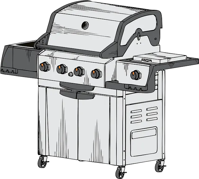 Cartoon Hot Free Summer Barbecue Grill Flames Bbq Bbq Grill Clip Art Png Bbq Grill Png