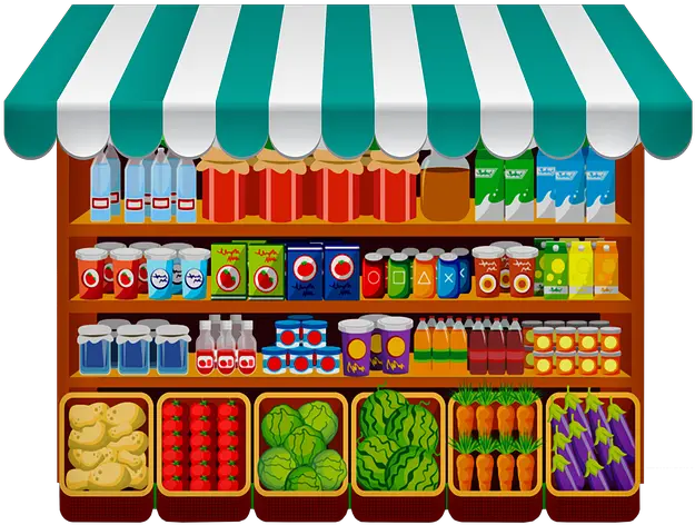 70 Free Grocery Store U0026 Illustrations Pixabay Abarrote Dibujos De Tiendas Png Convenience Store Icon