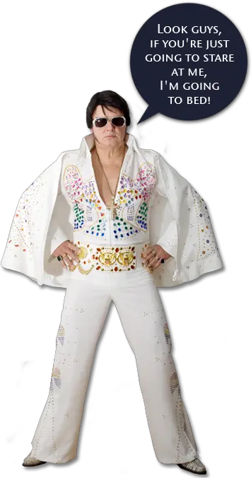 Elvis Show Costume Png Elvis Png