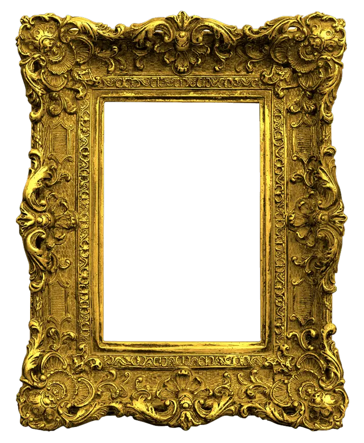 Gold Frame Png Transparent Images Old Fashioned Picture Frames Frame Transparent