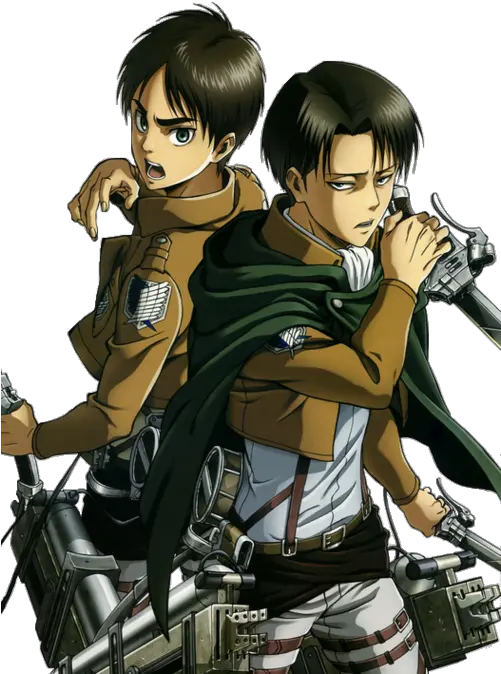 Pin Eren And Levi Png Eren Png