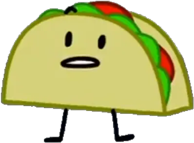 Taco Bfb But Broken Wiki Fandom Happy Png Taco Emoji Png