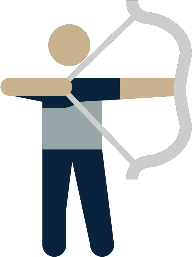 Athletics And Activities Bow Png Bow Arrow Icon