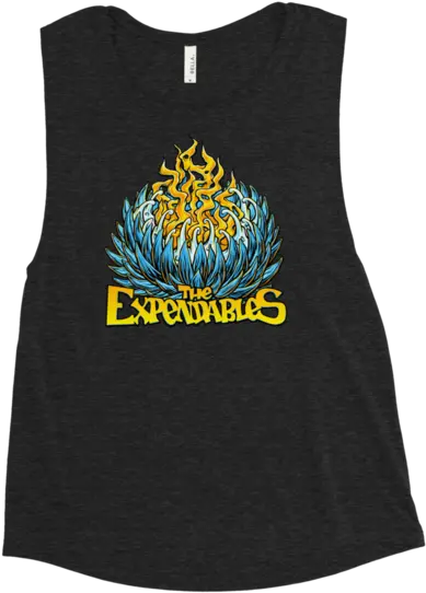 The Expendables Lotus Ladiesu0027 Muscle Tank U2013 No Shirt No Woman Png Expendables Logo