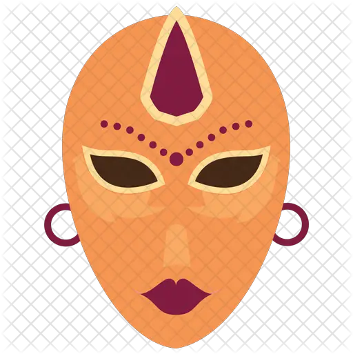 Theatre Mask Icon Of Flat Style For Adult Png Theatre Masks Png