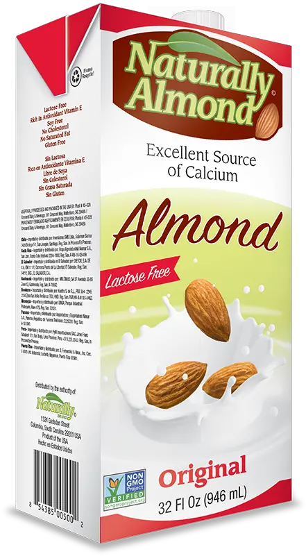 Almond Milk Original Almond Milk Png Almond Png