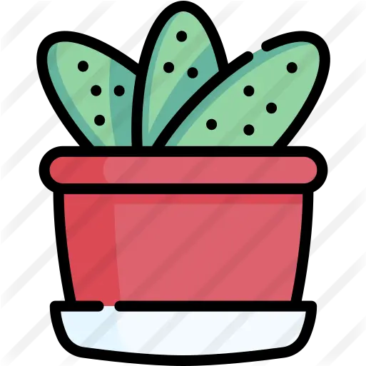Plant Pot Free Nature Icons Girly Png Plant Icon Image Clip Art