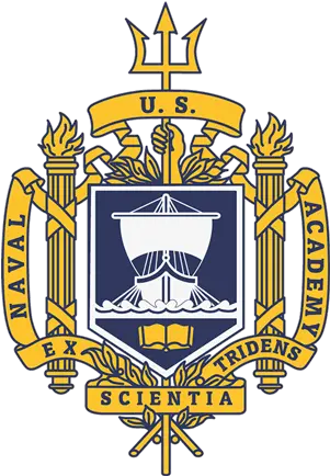 Connect With Usna Us Naval Academy Logo Png Navy Seal Png