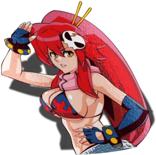 Yoko Littner Peeker Sticker Fictional Character Png Yoko Littner Png