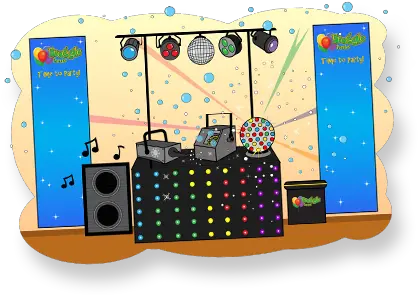 Amazing Kids Disco Party Froggle Parties Illustration Png Party Transparent