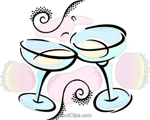 Champagne Glasses Royalty Free Vector Clip Art Illustration Champagne Glasses Clip Art Png Champagne Clipart Png