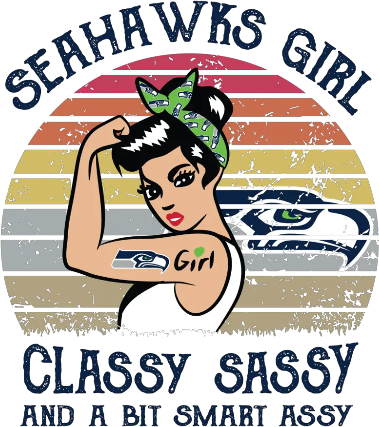 Pin New Orleans Saints Girl Logo Png Seahawk Logo Image