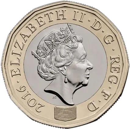 New British Pound Coin Transparent Png 1 Pound Coin Uk Coin Transparent