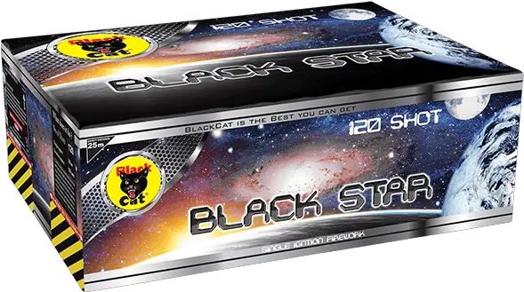 Black Star Single Ignition Firework Black Cat Fireworks Png Black Star Png