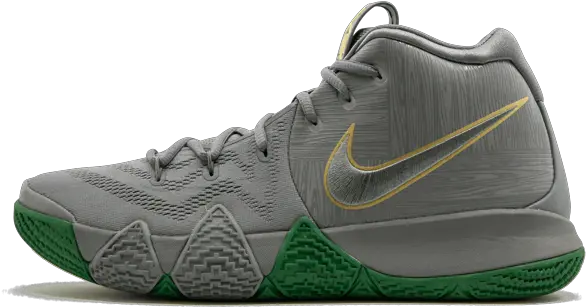 Kyrie 4 U201ccity Of Guardiansu201d Kyrie Gray And Green Shoes Png Kyrie Png