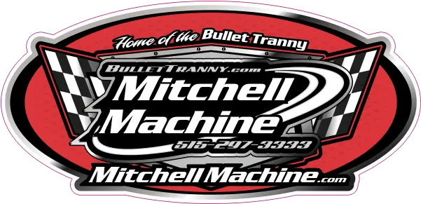 Mitchell Machine Automotive Decal Png Machine Shop Logo