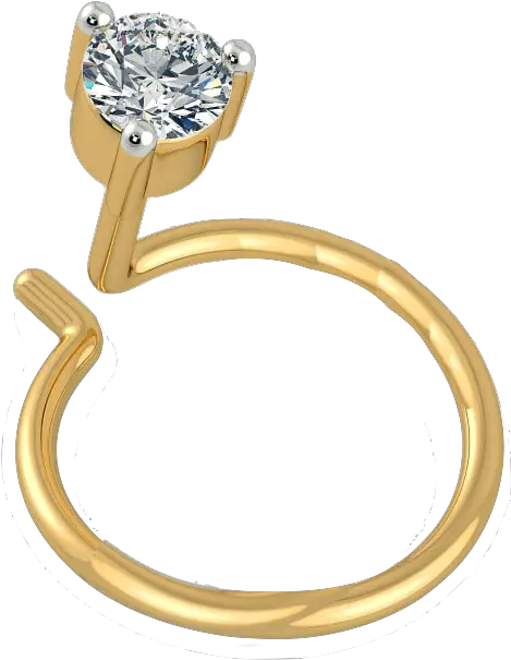 Classic Diamond Nose Pin Miscaro Engagement Ring Png Nose Ring Png