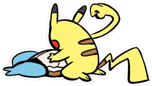 Pikachu Punch Sticker Pikachu Pikachu Punch Punch Pokemon Punch Gif Png Pikachu Icon Tumblr