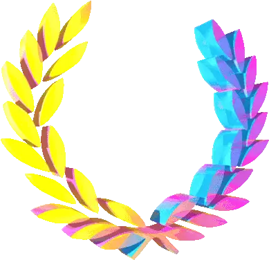 Laurel Wreath Sticker Laurel Wreath Discover U0026 Share Gifs Laurel Leaf Gif Png Laurel Icon