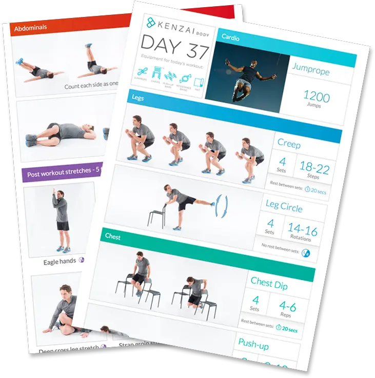 Kenzai Run Poster Png Workout Png