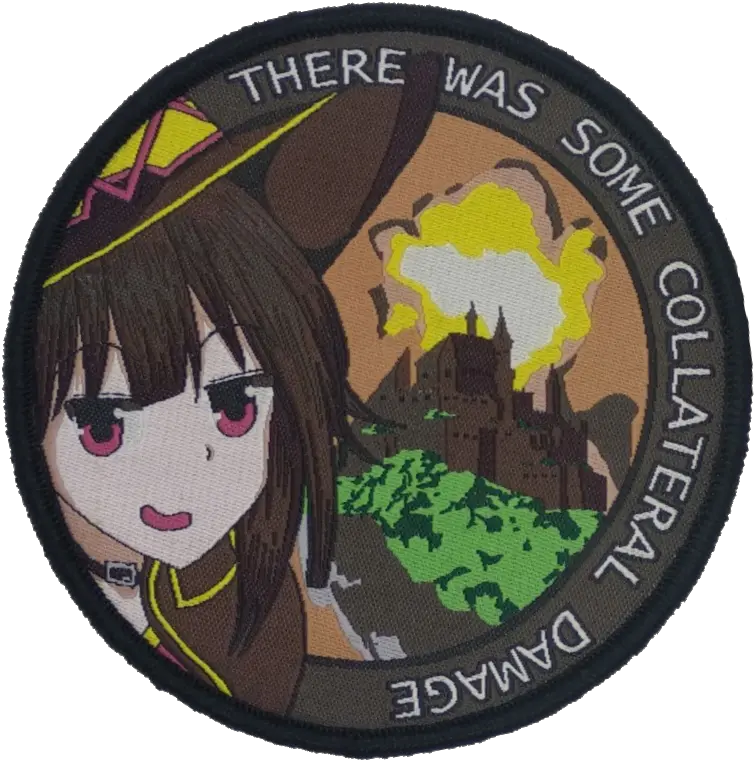 Collateral Damage Megumin Pk Patchworks Art Png Megumin Png