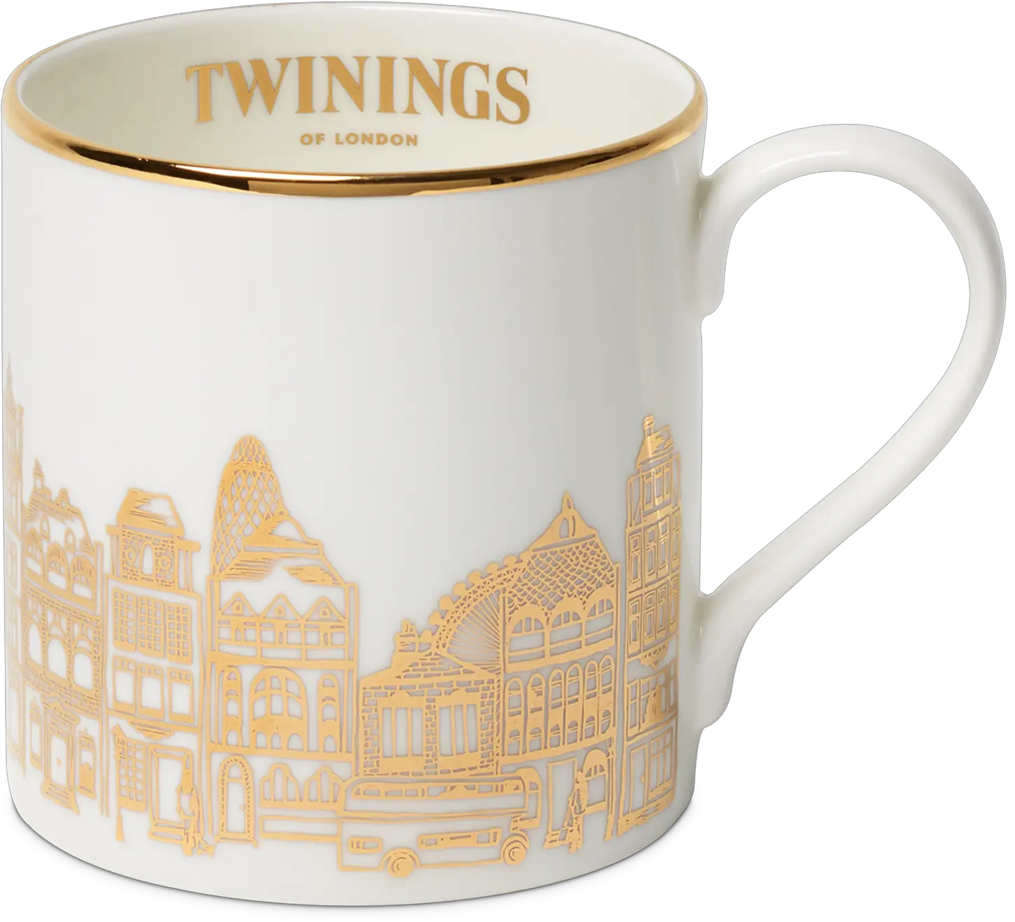 Twinings 216 Strand Gold Edge Mug Mugs Twinings Mug Png Mug Png