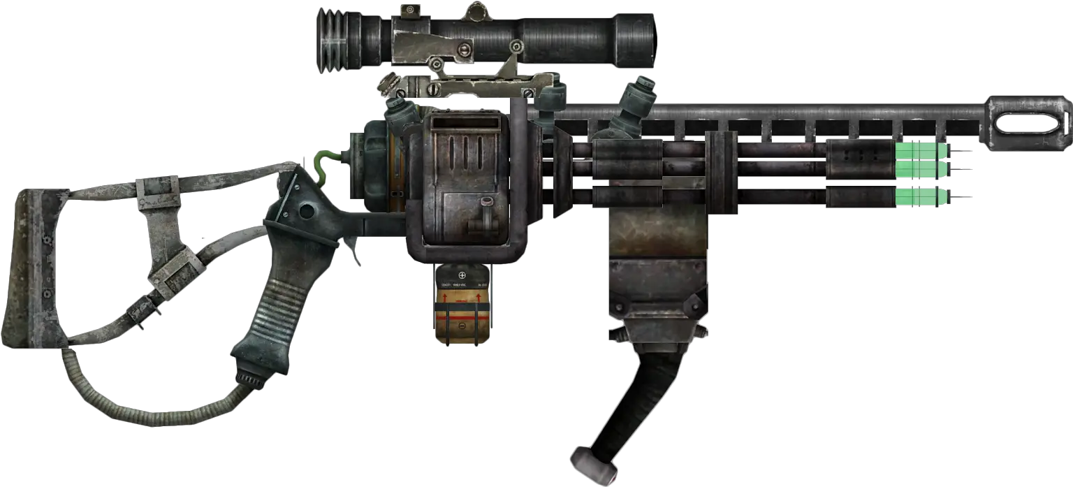 Top Gunu0027s Png Use For Photo Editing Fallout New Vegas Minigun Gun Png
