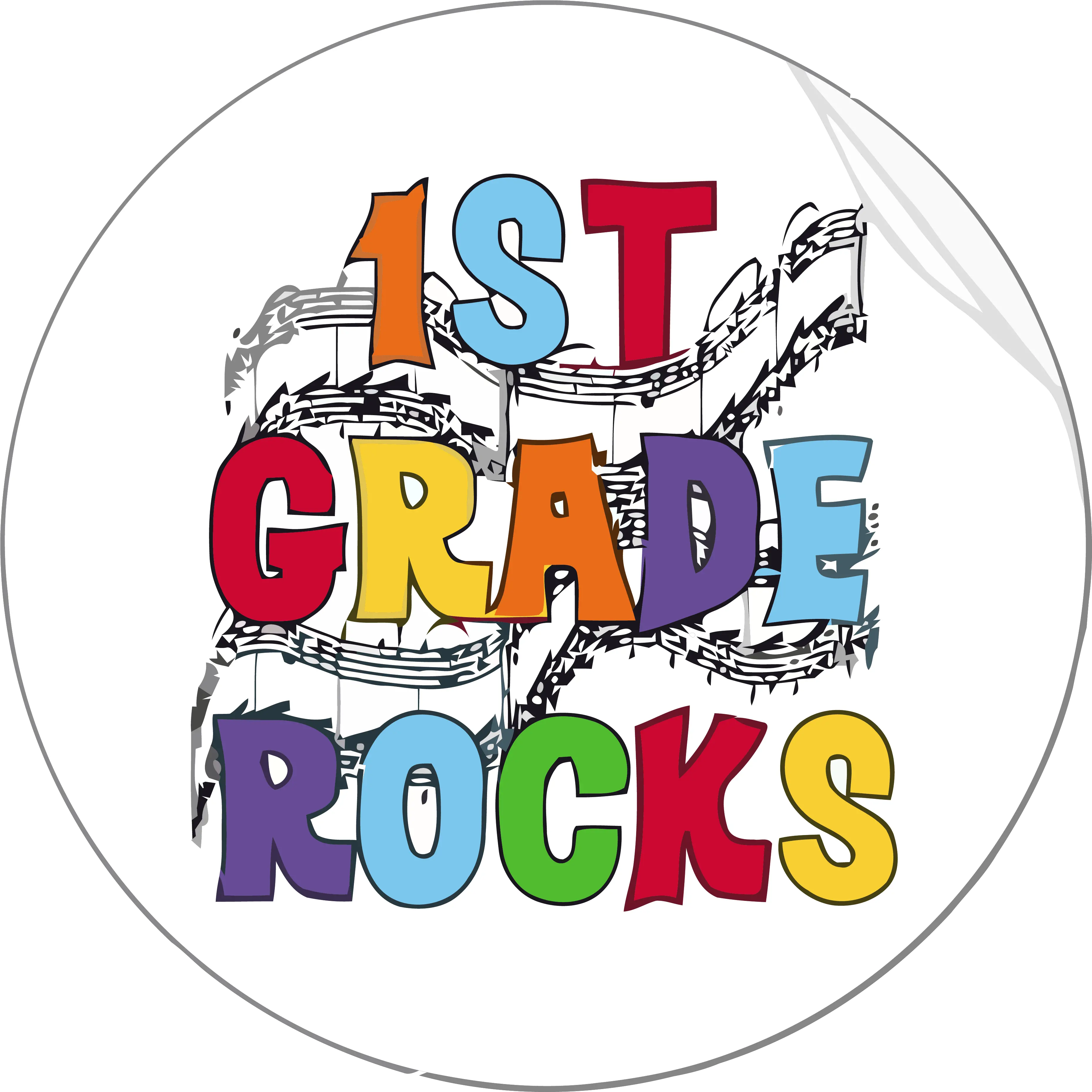 1st Grade Rocks Circle Clipart Png U2013 Clipartlycom Graphic Design Rocks Png