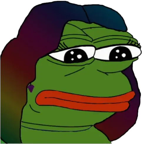 Sad Pepe The Frog Meme Transparent Png Pepe Frog Stickers Pepe Frog Png