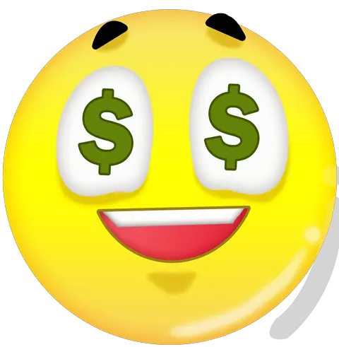 Dollar Eyes Emoji Gif 480x491 Png Clipart Download Money Eyes Emoji Black Background Eyes Emoji Transparent
