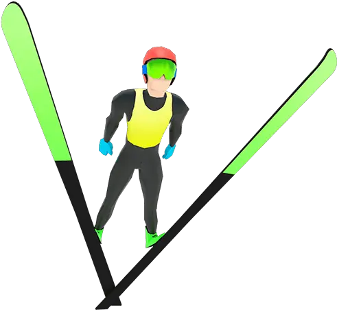 Ski Jump Retro Ski Jumping Game With 55 Hills From K50 To Ski Jumping Png Jump Png