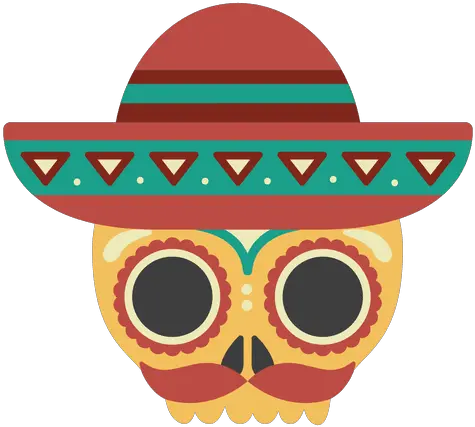 Download Free Png Skull With Sombrero Mask Transparent Png Mexican Skull With Sombrero Png Sombrero Transparent