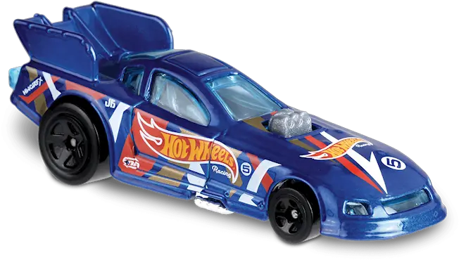 Mustang Funny Car In Blue Hw Race Team Hotwheels Car Png Hot Wheels Car Png