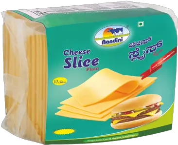 Nandini Cheese Slice Plain 200g Grocezy Nandini Cheese Slice Price Png Cheese Slice Png