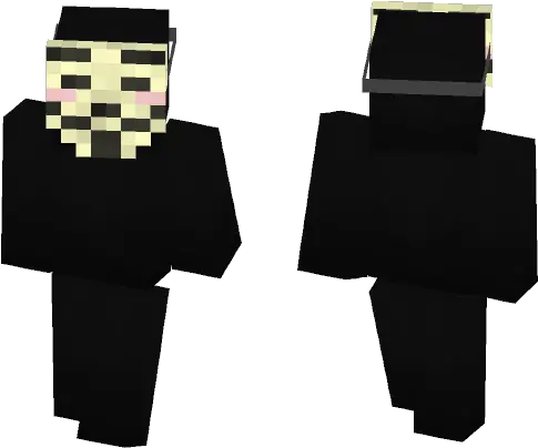 Download Anonymous Mask Base Minecraft Skin For Free Kylo Ren Minecraft Skin Png Anonymous Mask Png