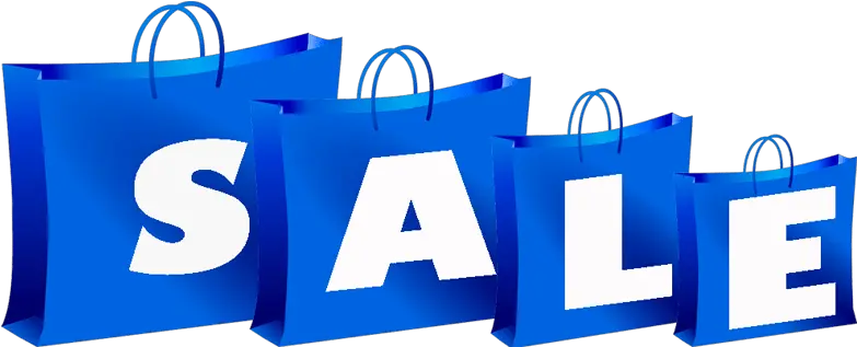 Blue Bag Sale Transparent Background Graphic Free Png Images Transparent Background Sales Png Transparent Bags Png