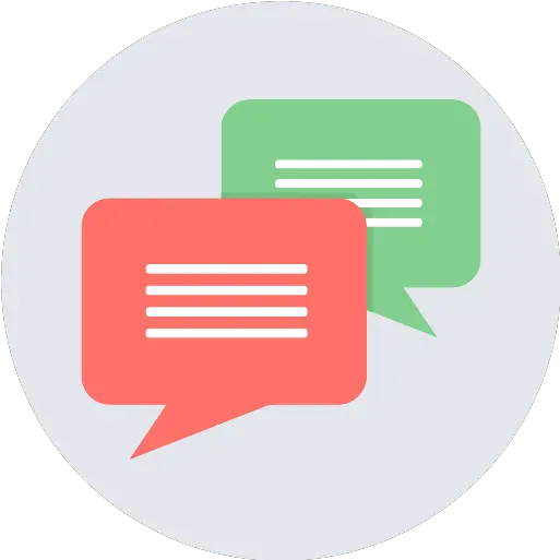 Chat Message Vector Svg Icon Horizontal Png Chat Message Icon