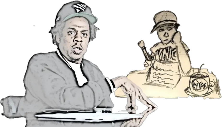 Stay Focused Jay Z Rock Nation And Nfl U2013 Just Fanofa Knick Cartoon Png Jay Z Png