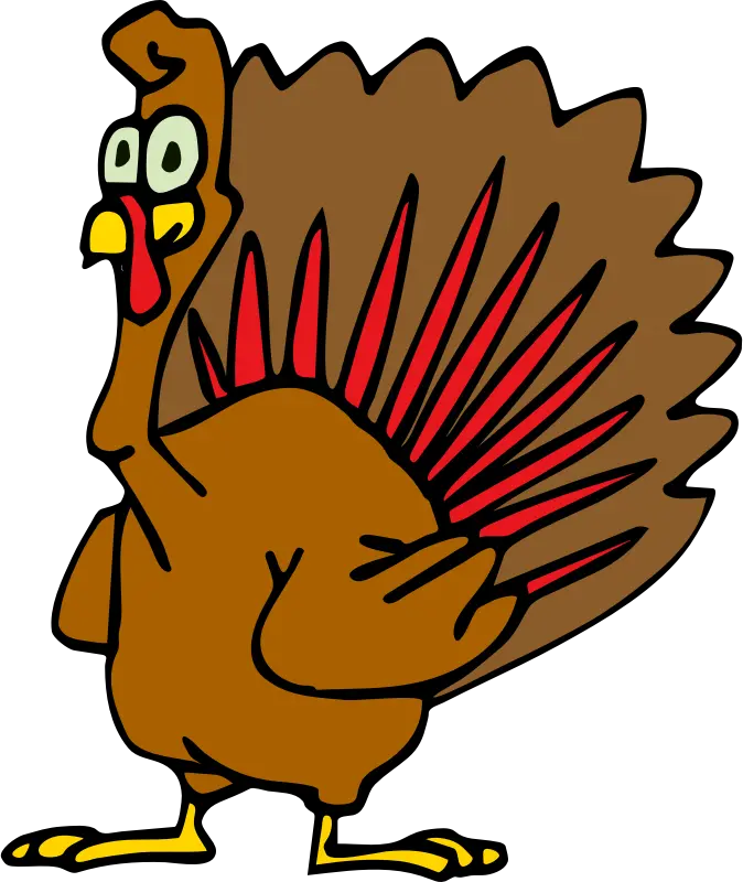 Clipart Turkey Animation Transparent Turkey Animated Png Turkey Transparent